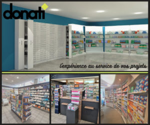 Aménagement d'une pharmacie